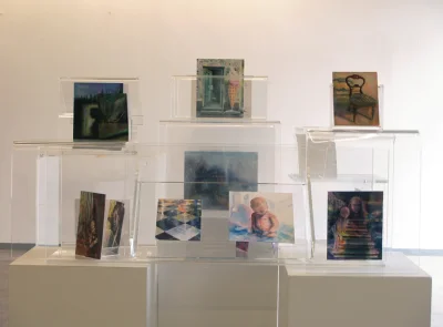 Sperling in Spe Ausstellung Impression / Papierarbeiten